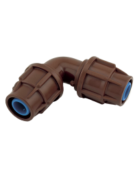 Коляно φ16 холендър кафяво